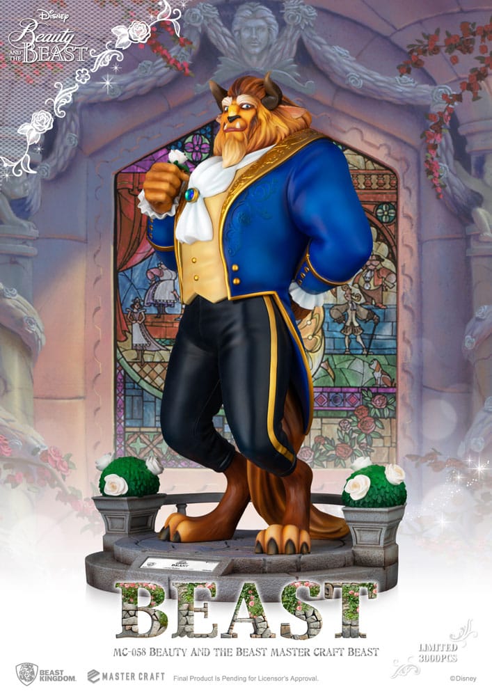 Disney Estatua Master Craft La bella y la bestia Beast 39 cm