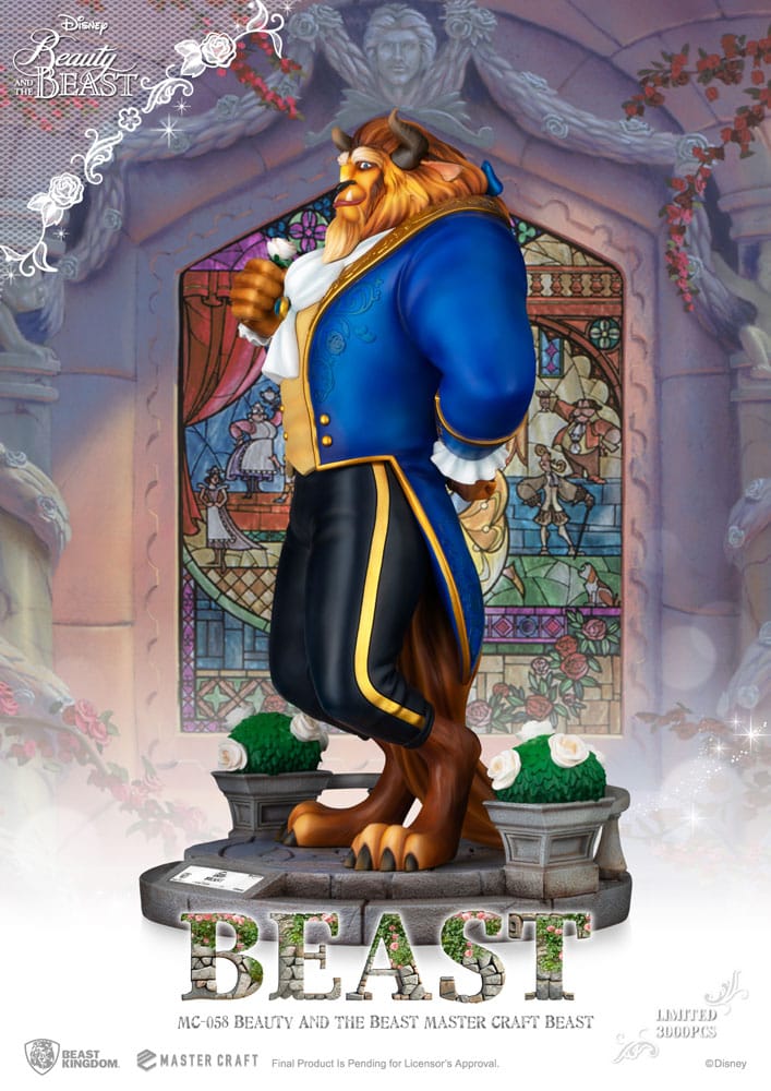 Disney Estatua Master Craft La bella y la bestia Beast 39 cm