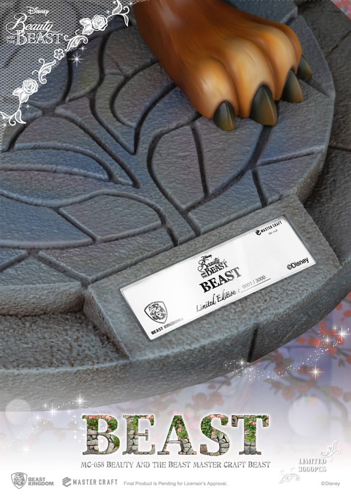 Disney Estatua Master Craft La bella y la bestia Beast 39 cm