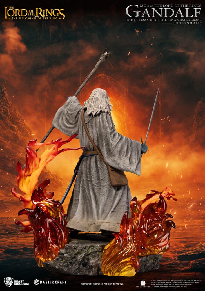 El Señor de los Anillos Estatua Master Craft Gandalf 58 cm 
