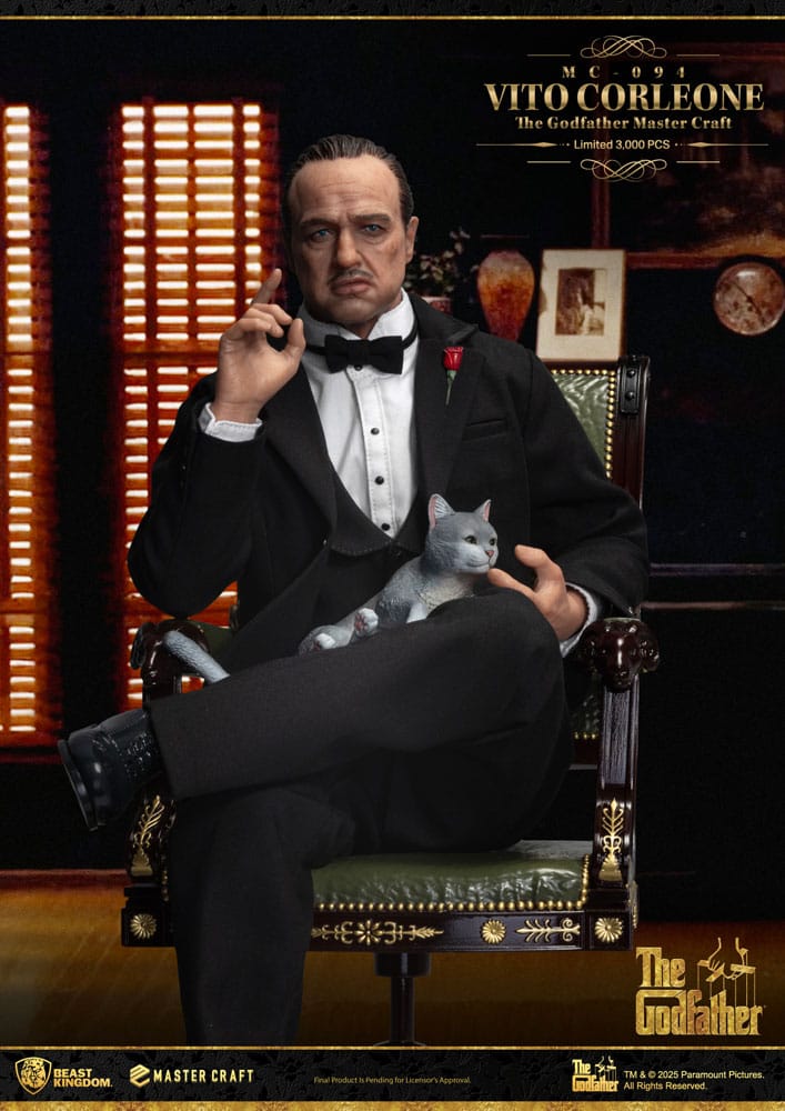 Le Parrain Estatua Master Craft Vito Corleone 31 cm