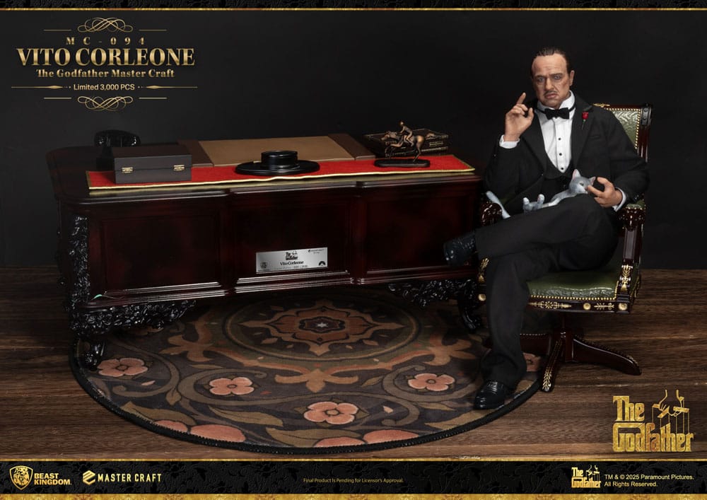 Le Parrain Estatua Master Craft Vito Corleone 31 cm