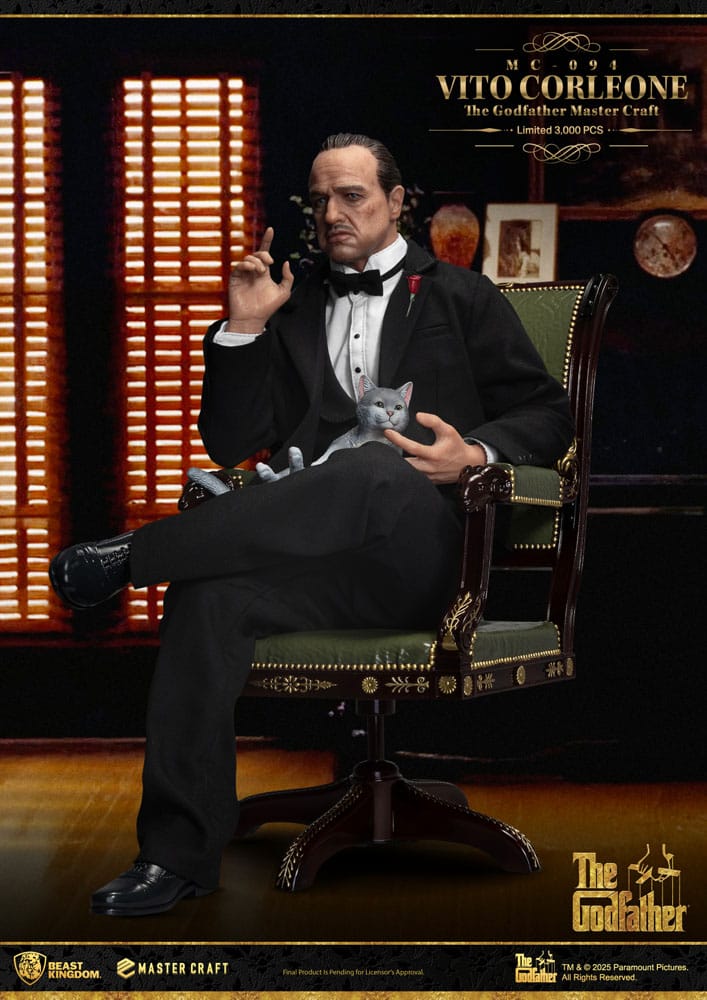 Le Parrain Estatua Master Craft Vito Corleone 31 cm