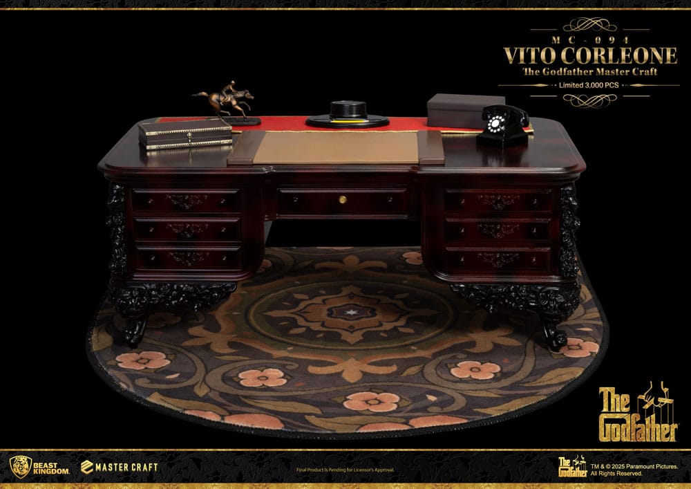 Le Parrain Estatua Master Craft Vito Corleone 31 cm