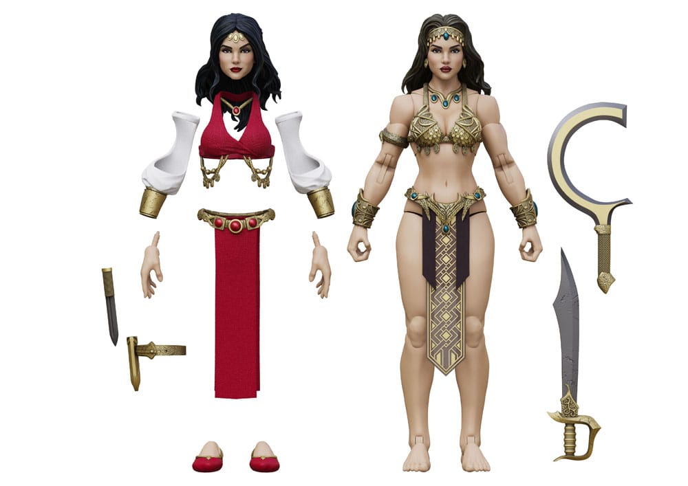 Conan el Bárbaro Epic H.A.C.K.S. Figura 1/12 Bêlit: Queen of the Black Coast