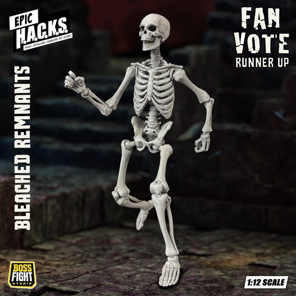 EPIC H.A.C.K.S. Figura 1/12 Skeleton Blank Bleached Remnants