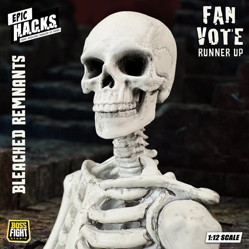 EPIC H.A.C.K.S. Figura 1/12 Skeleton Blank Bleached Remnants