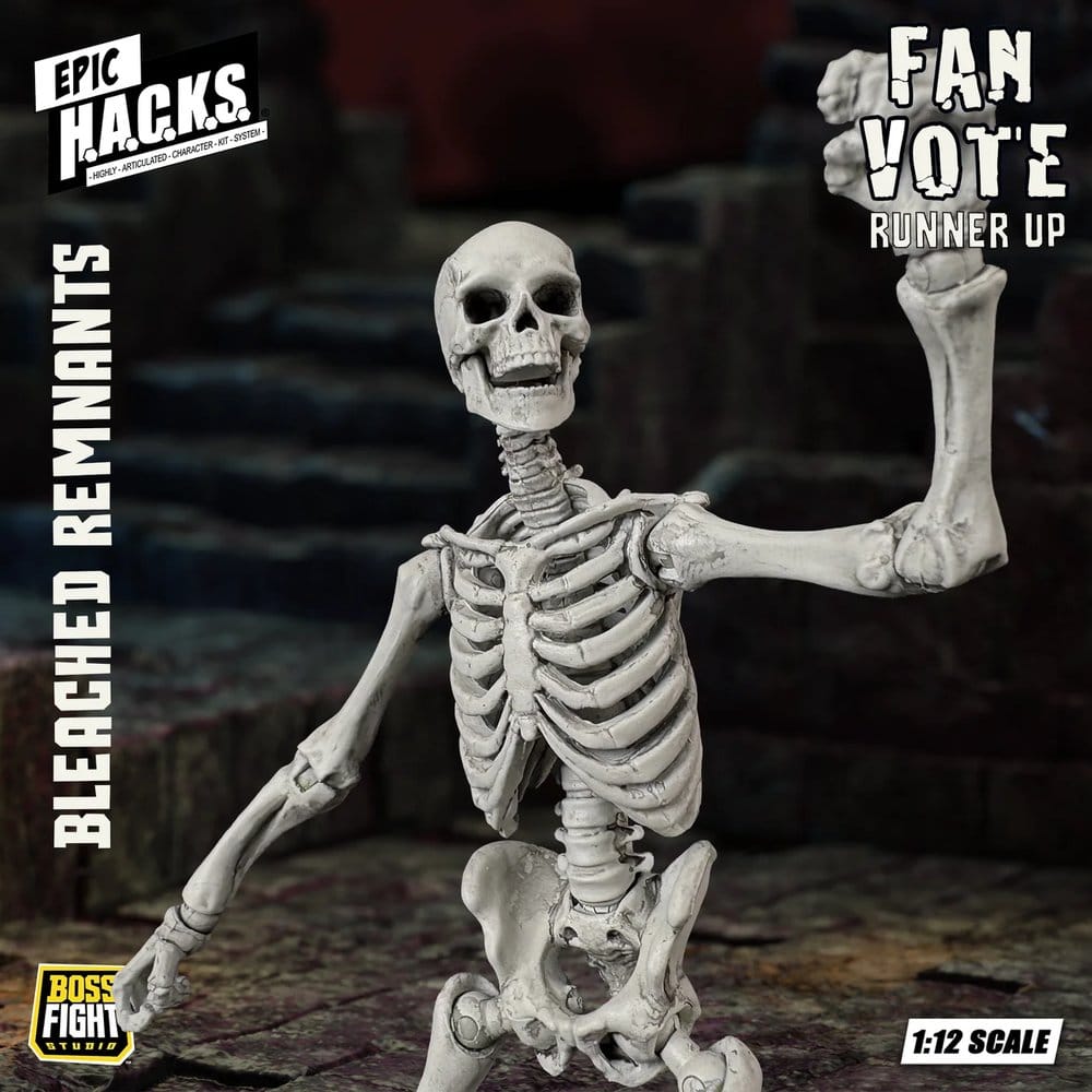 EPIC H.A.C.K.S. Figura 1/12 Skeleton Blank Bleached Remnants