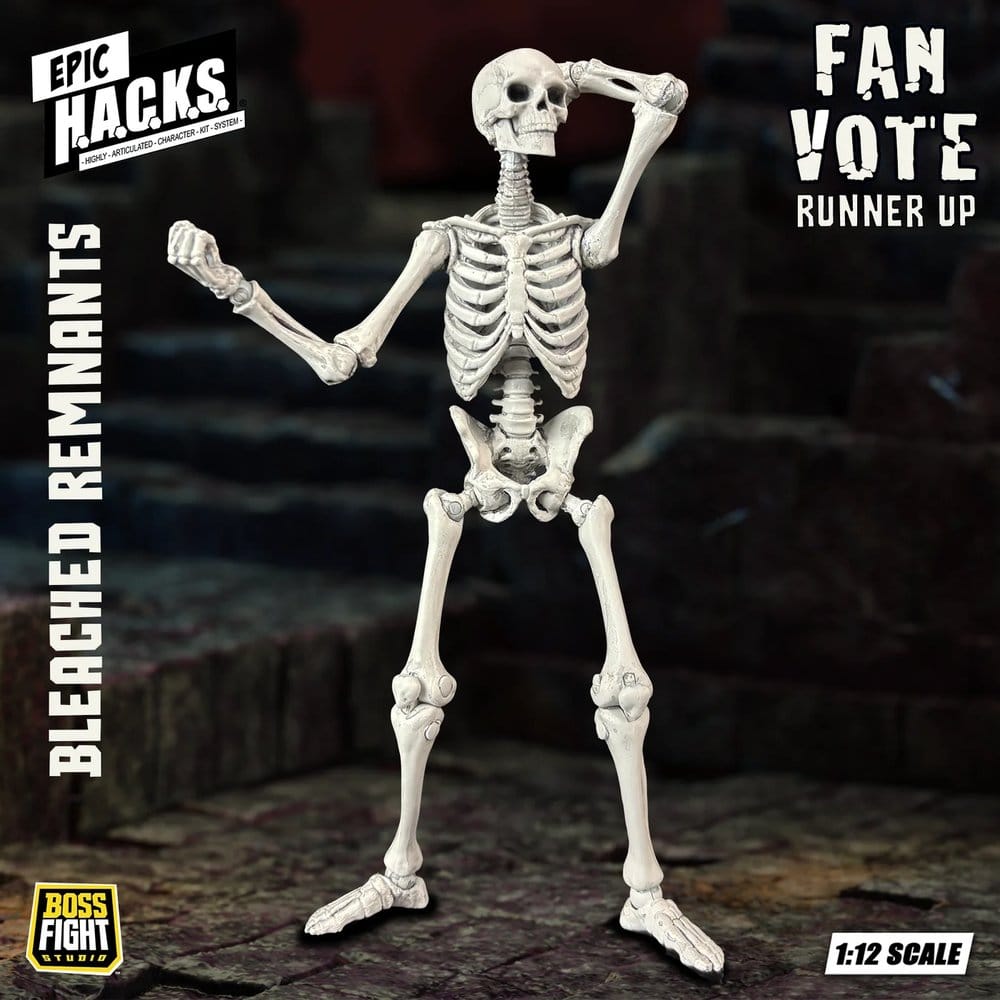 EPIC H.A.C.K.S. Figura 1/12 Skeleton Blank Bleached Remnants