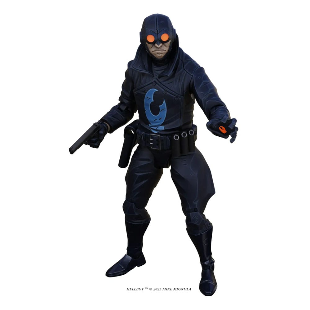 Hellboy Figura Lobster Johnson (The Iron Prometheus) 17 cm 