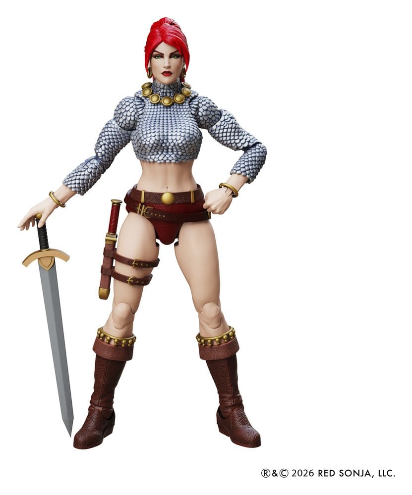 Red Sonja Epic H.A.C.K.S. Figura 1/12 Scale Immortal Red Sonja