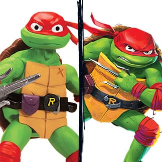 Ninja Turtles: Caos Mutante Figura Giant Raphael 30 cm 