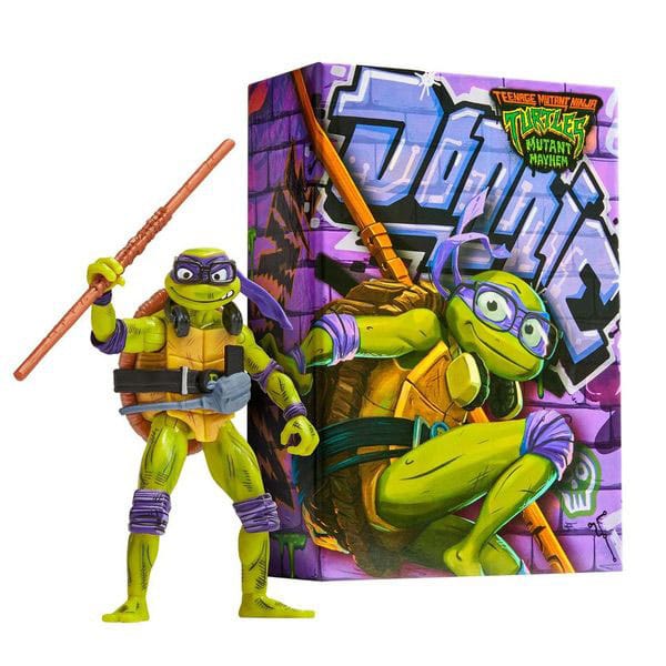 Ninja Turtles: Caos Mutante Figura Comic Con Donatello 18 cm
