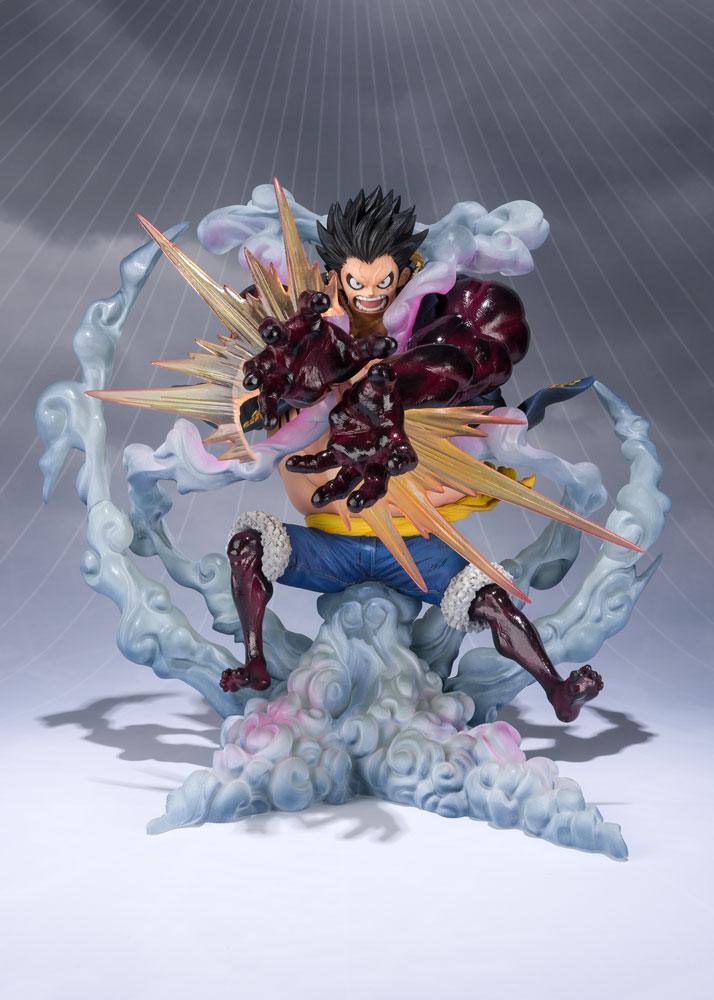 One Piece Estatua PVC FiguartsZERO Monkey D. Luffy Gear 4 Leo Bazooka Reissue 18 cm