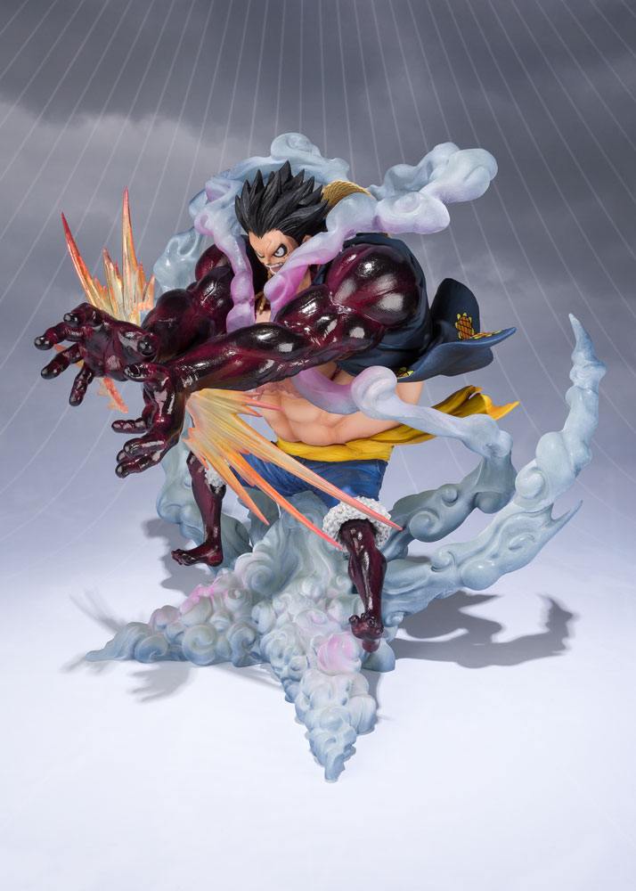 One Piece Estatua PVC FiguartsZERO Monkey D. Luffy Gear 4 Leo Bazooka Reissue 18 cm