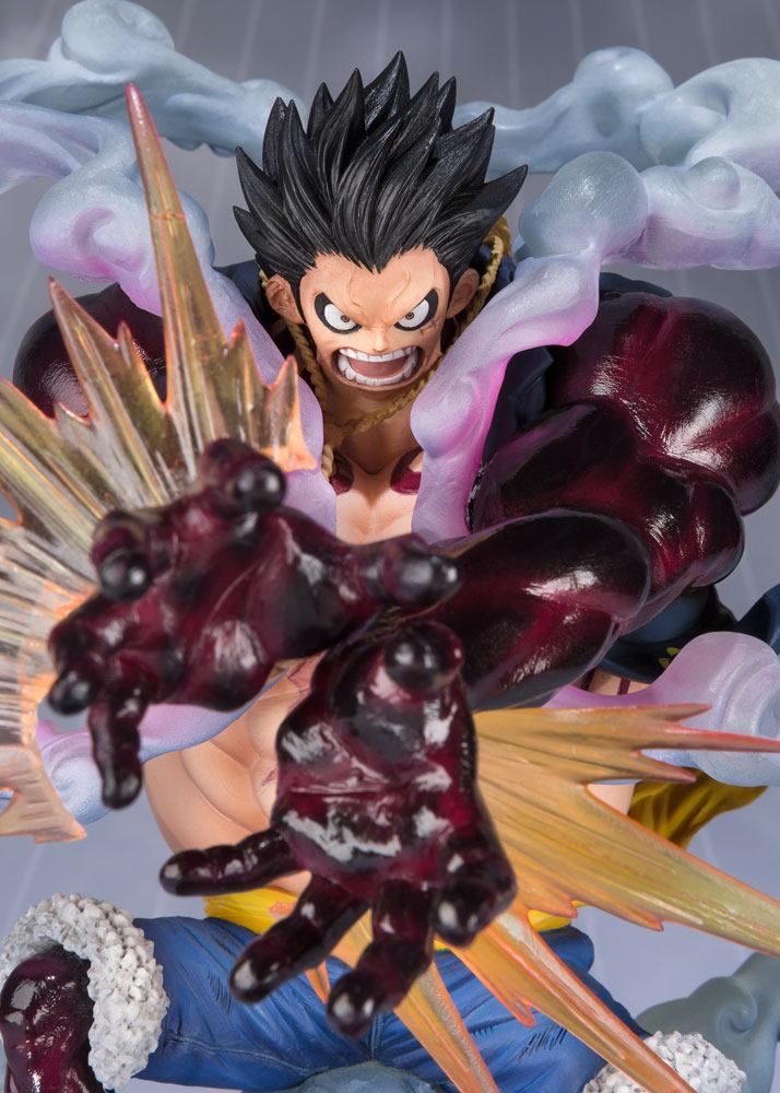 One Piece Estatua PVC FiguartsZERO Monkey D. Luffy Gear 4 Leo Bazooka Reissue 18 cm