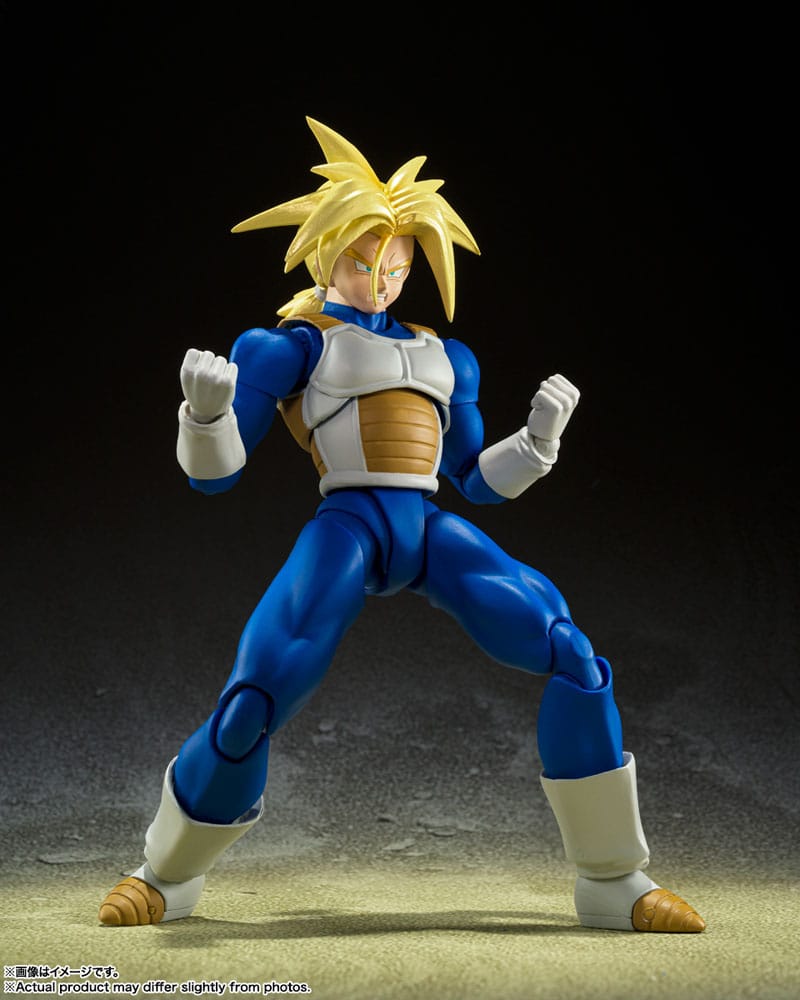 Dragon Ball Z Figura S.H. Figuarts Super Saiyan Trunks Infinite Latent Super Power Ver. 14 cm
