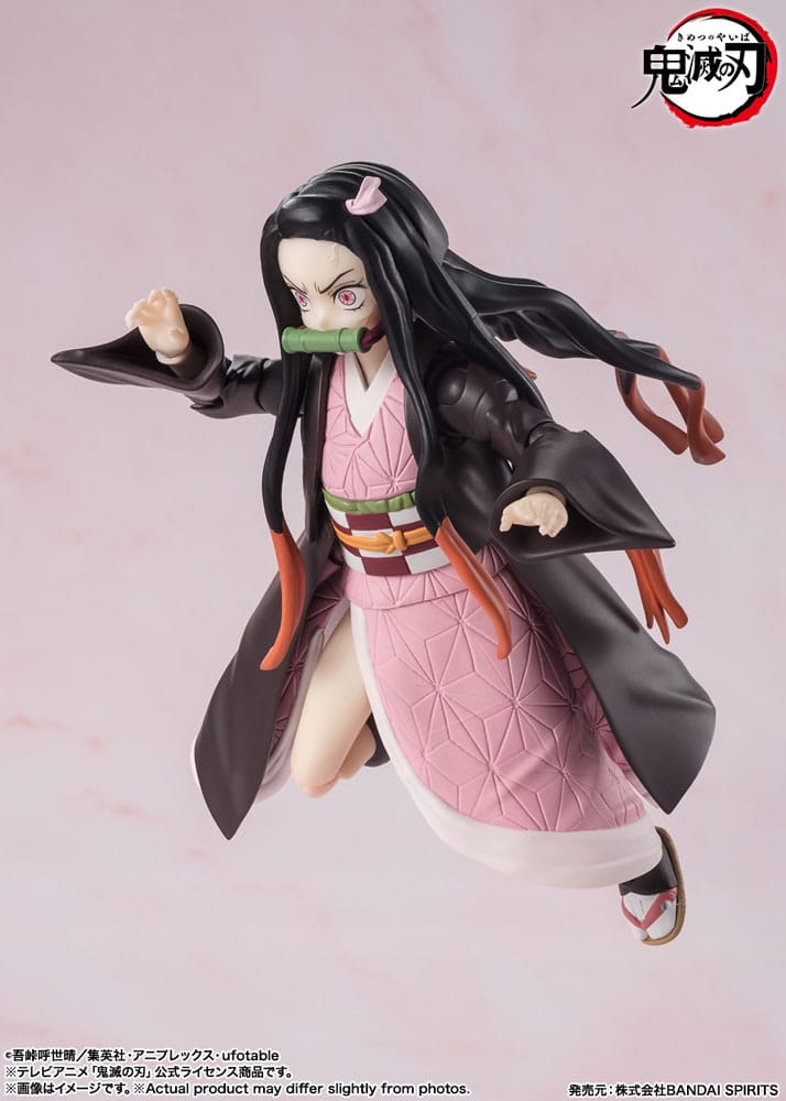 Demon Slayer: Kimetsu no Yaiba Figura S.H. Figuarts Nezuko Kamado 13 cm