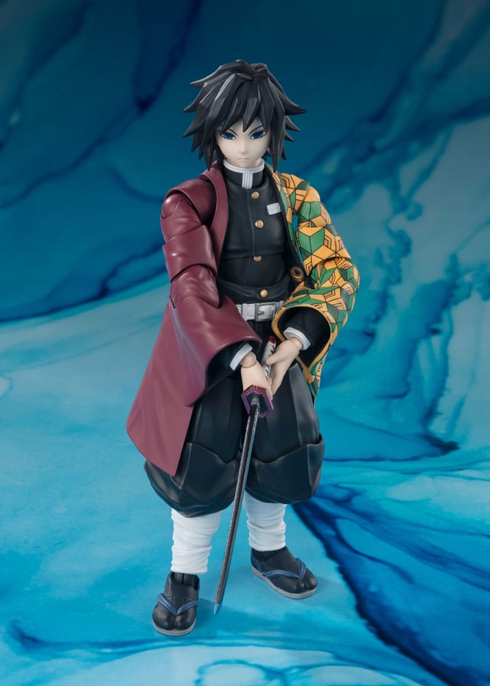 Demon Slayer: Kimetsu no Yaiba Figura S.H. Figuarts Giyu Tomioka 15 cm