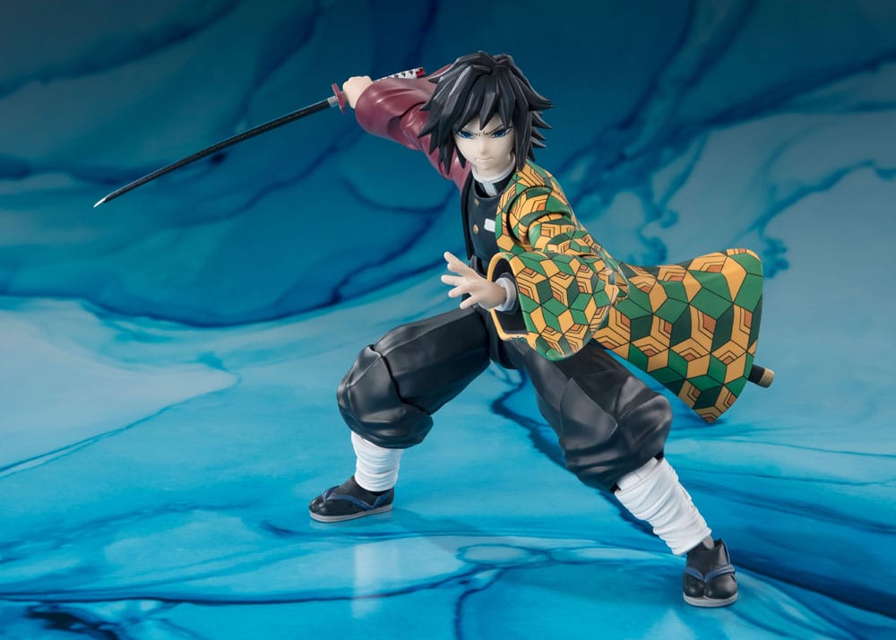 Demon Slayer: Kimetsu no Yaiba Figura S.H. Figuarts Giyu Tomioka 15 cm