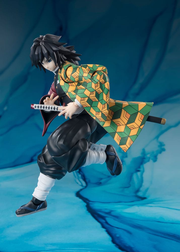 Demon Slayer: Kimetsu no Yaiba Figura S.H. Figuarts Giyu Tomioka 15 cm