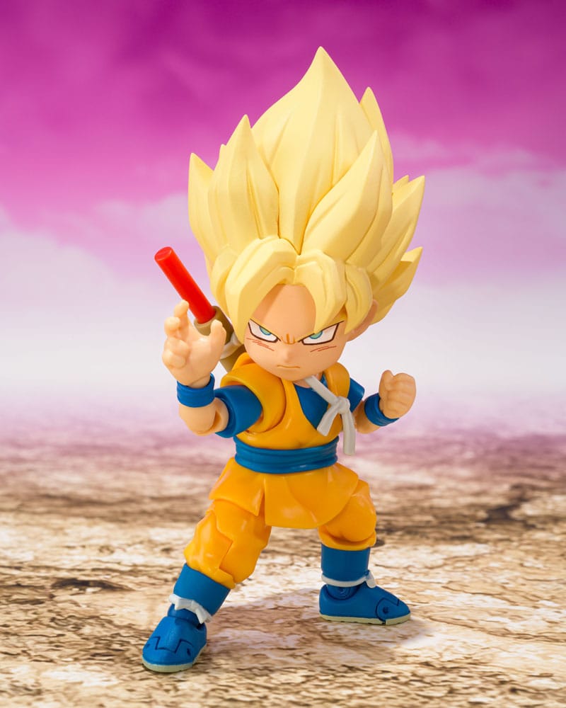 Dragon Ball Figura S.H.Figuarts Super Saiyan Son Goku (mini) Daima 8 cm       
