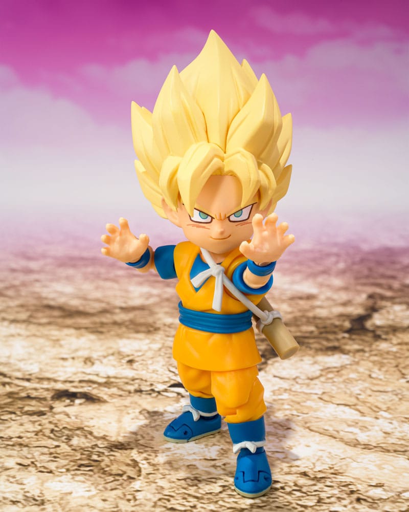Dragon Ball Figura S.H.Figuarts Super Saiyan Son Goku (mini) Daima 8 cm       