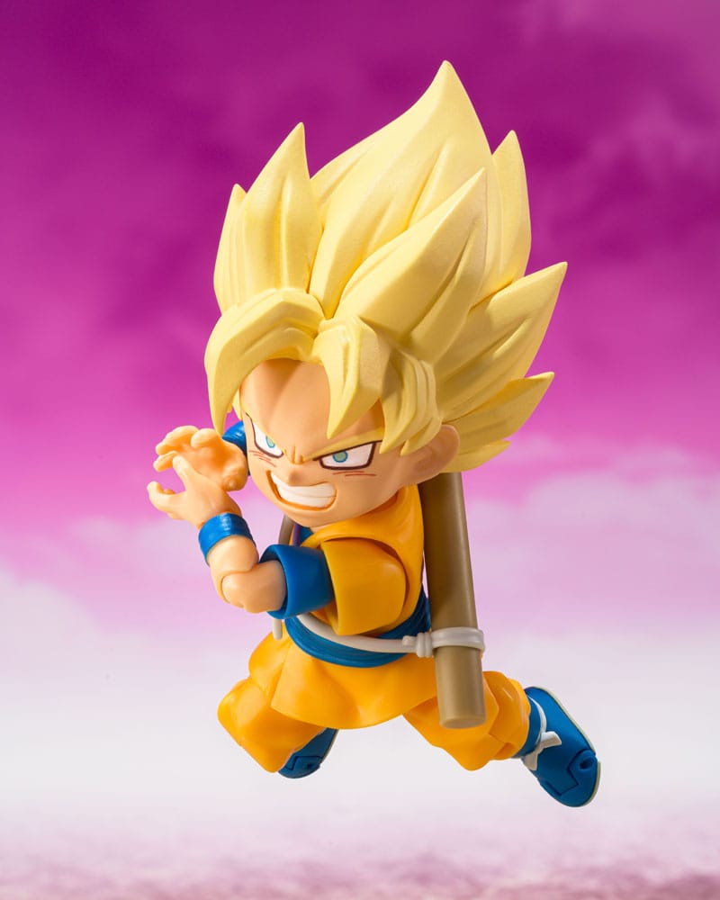 Dragon Ball Figura S.H.Figuarts Super Saiyan Son Goku (mini) Daima 8 cm       