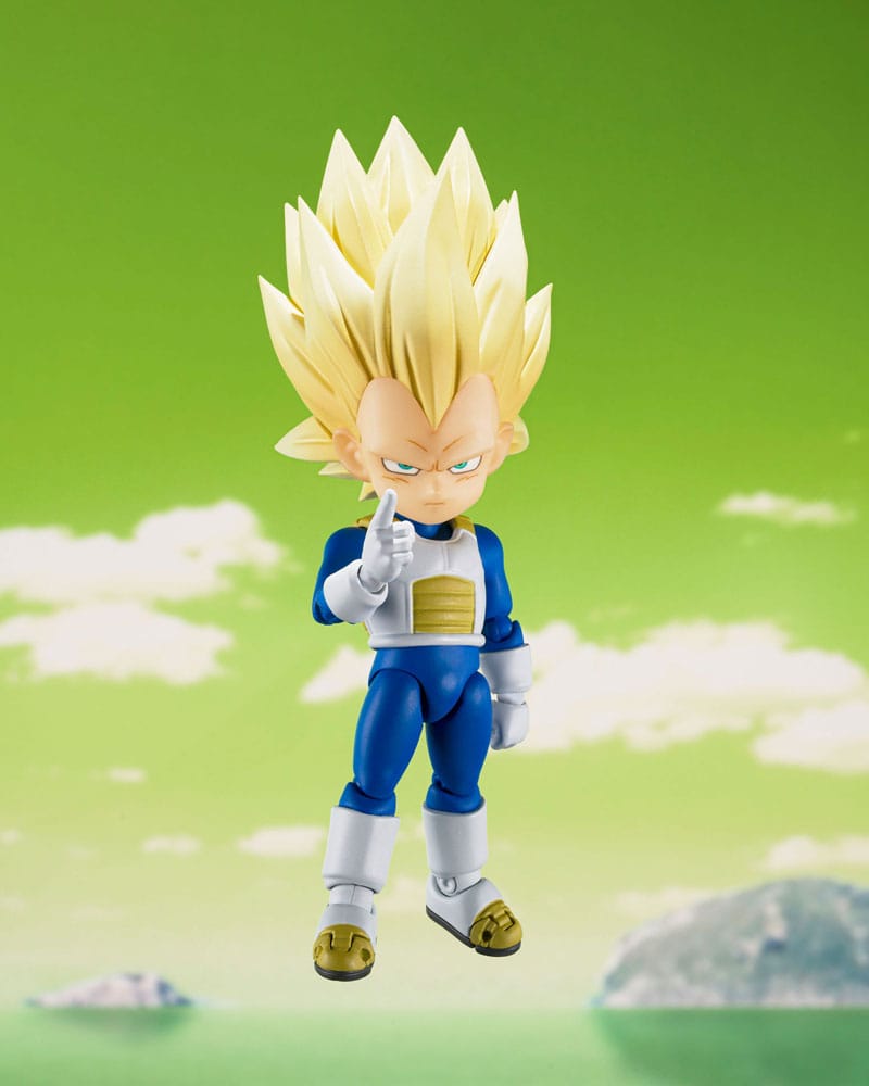 Dragon Ball Figura S.H.Figuarts Super Saiyan Level 3 Vegeta (mini) Daima 8 cm        