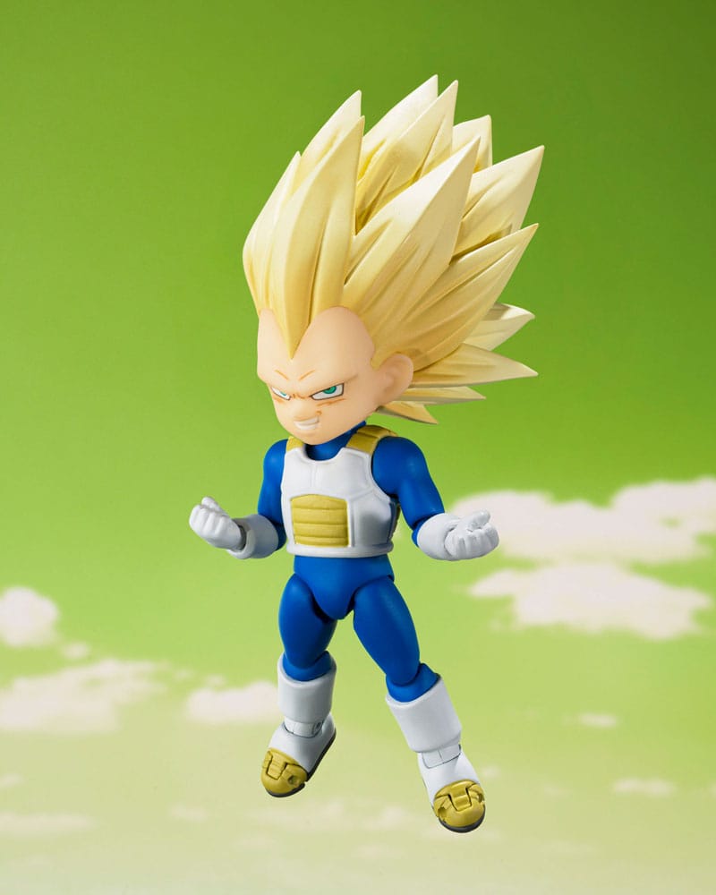Dragon Ball Figura S.H.Figuarts Super Saiyan Level 3 Vegeta (mini) Daima 8 cm        