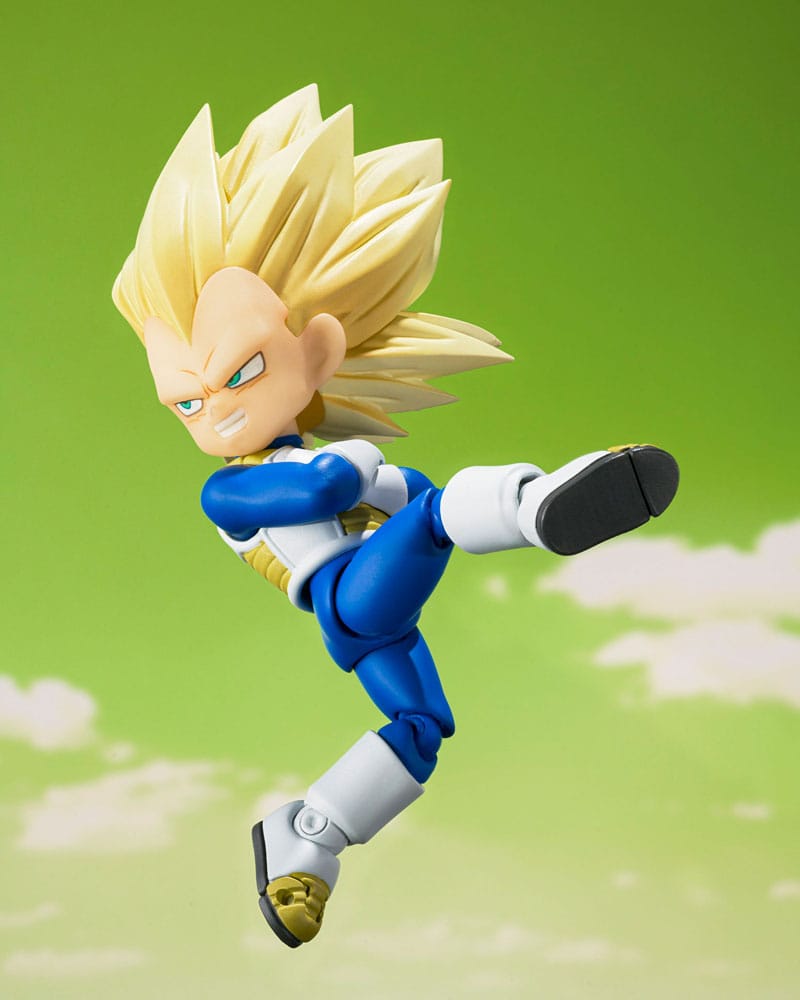 Dragon Ball Figura S.H.Figuarts Super Saiyan Level 3 Vegeta (mini) Daima 8 cm        
