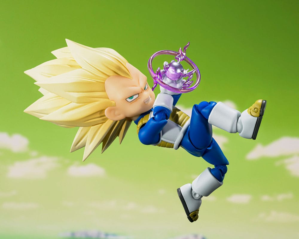 Dragon Ball Figura S.H.Figuarts Super Saiyan Level 3 Vegeta (mini) Daima 8 cm        