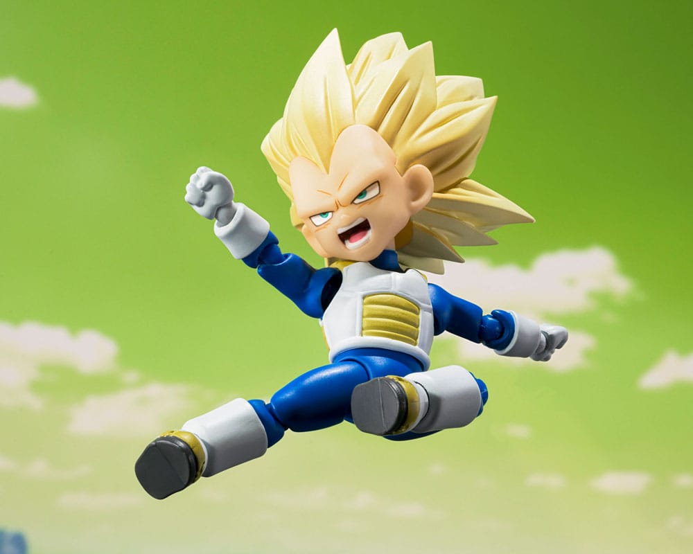 Dragon Ball Figura S.H.Figuarts Super Saiyan Level 3 Vegeta (mini) Daima 8 cm        