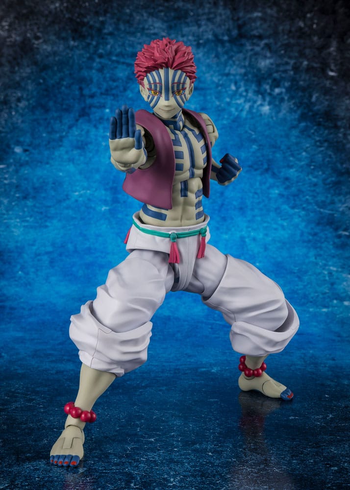 Demon Slayer: Kimetsu no Yaiba Figura S.H. Figuarts Akaza 15 cm
