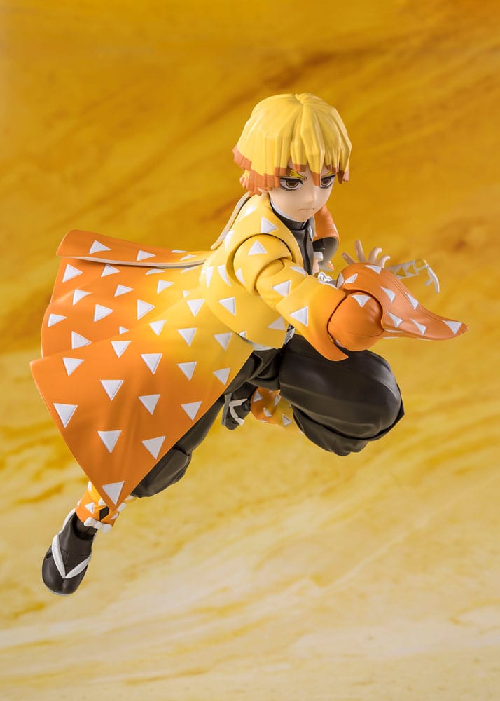 Demon Slayer: Kimetsu no Yaiba Figura S.H. Figuarts Zenitsu Agatsuma 14 cm