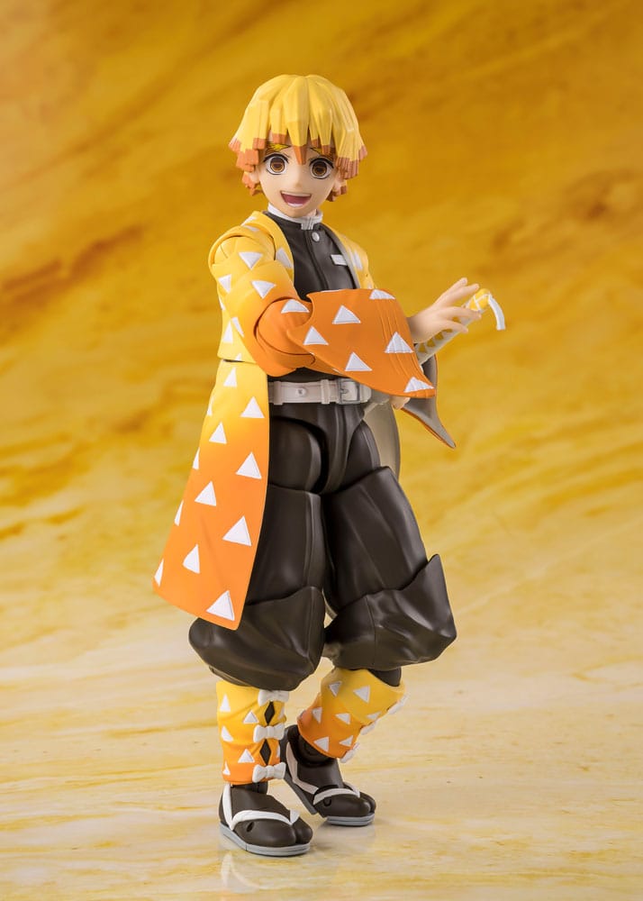Demon Slayer: Kimetsu no Yaiba Figura S.H. Figuarts Zenitsu Agatsuma 14 cm