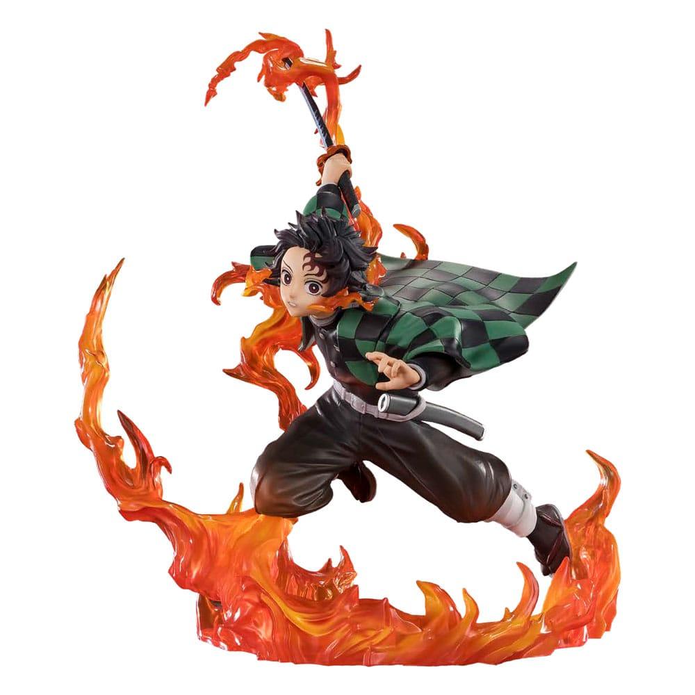 Figura Demon Slayer PVC FiguartsZERO Kamado Tanjiro (Kyojuro Rengoku's Sword Guard Ver.) 19 cm