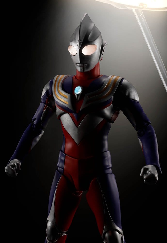 Ultraman Series Figura S.H.Figuarts Shinkocchou Ultraman Tiga Multi Type 30th Anniversary Edition 15 cm       