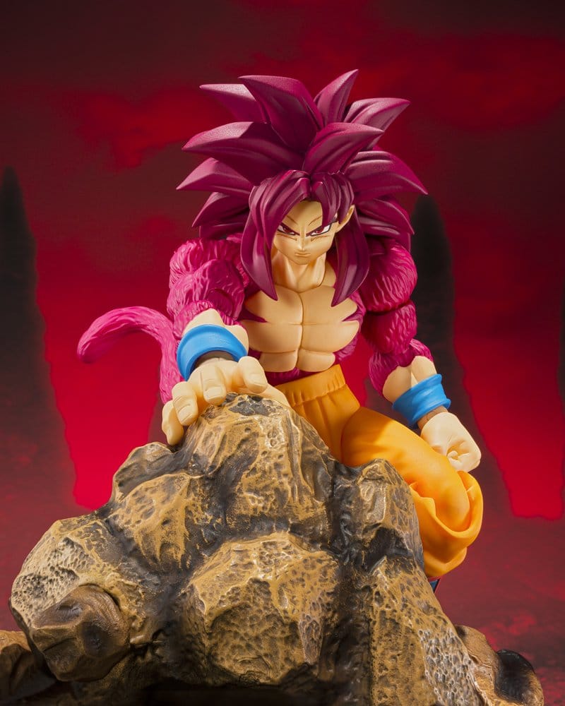 Dragon Ball Figura S.H. Figuarts Super Saiyan 4 Son Goku -Daima- 15 cm