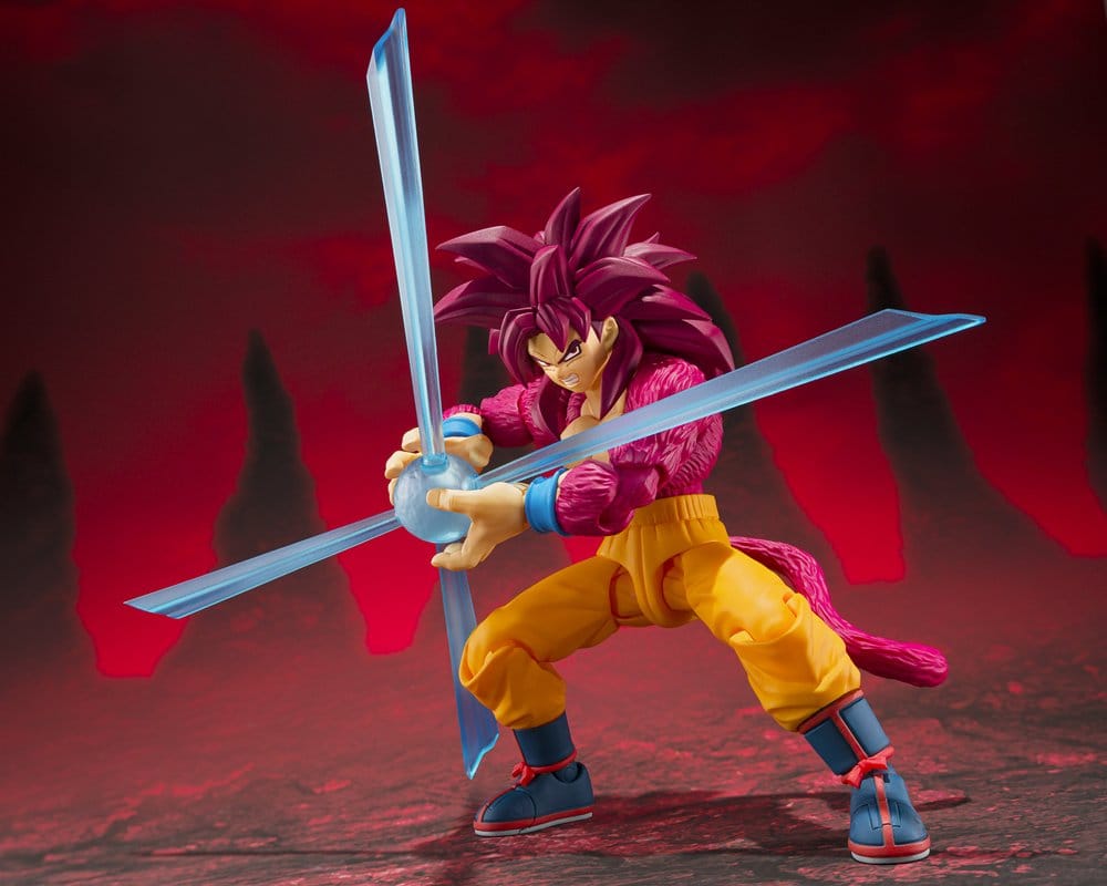 Dragon Ball Figura S.H. Figuarts Super Saiyan 4 Son Goku -Daima- 15 cm