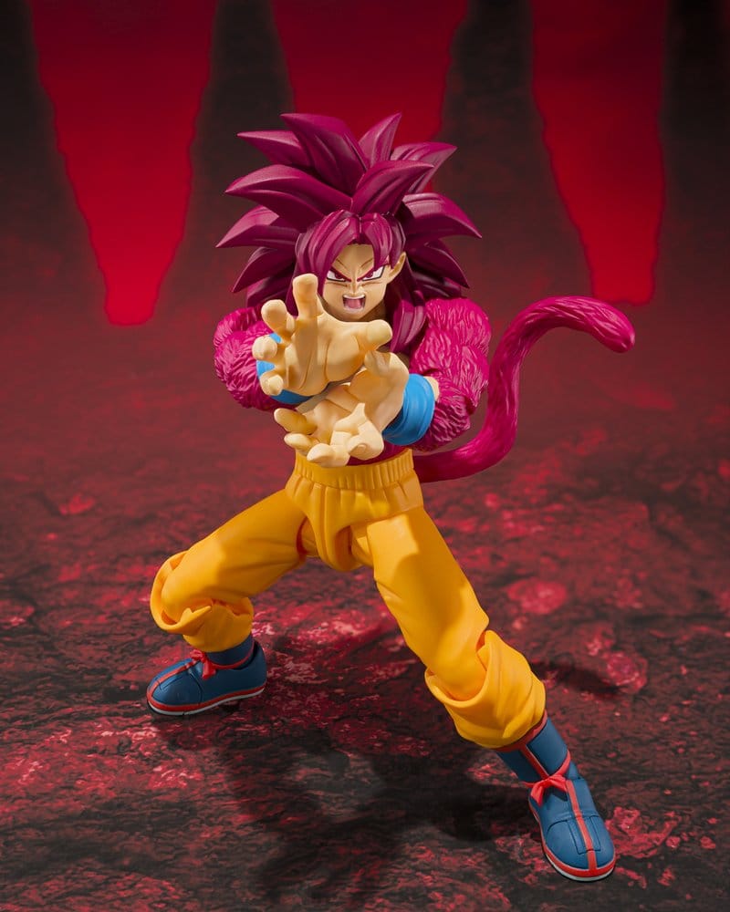 Dragon Ball Figura S.H. Figuarts Super Saiyan 4 Son Goku -Daima- 15 cm