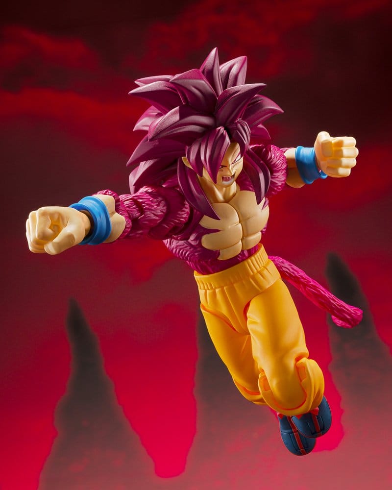 Dragon Ball Figura S.H. Figuarts Super Saiyan 4 Son Goku -Daima- 15 cm