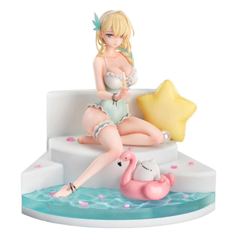 Senkan Shoujo R Estatua PVC 1/7 Lexington (CV-16) Summer of Ingleside Ver. 19 cm   