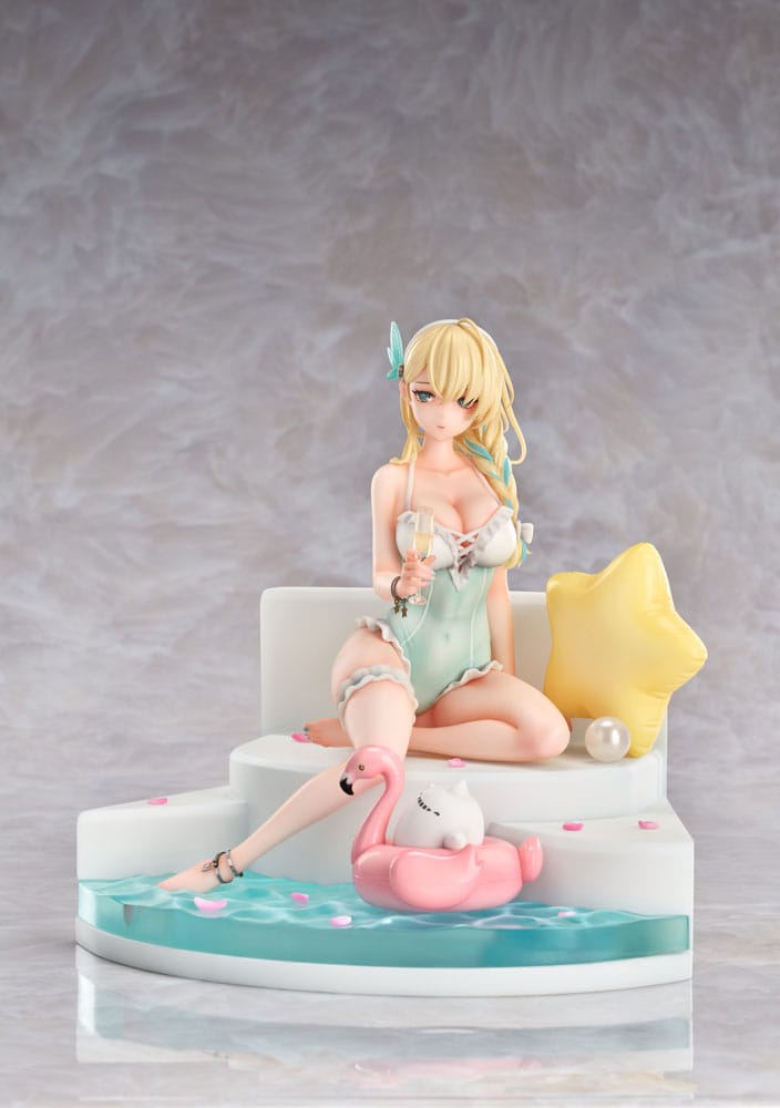Senkan Shoujo R Estatua PVC 1/7 Lexington (CV-16) Summer of Ingleside Ver. 19 cm   