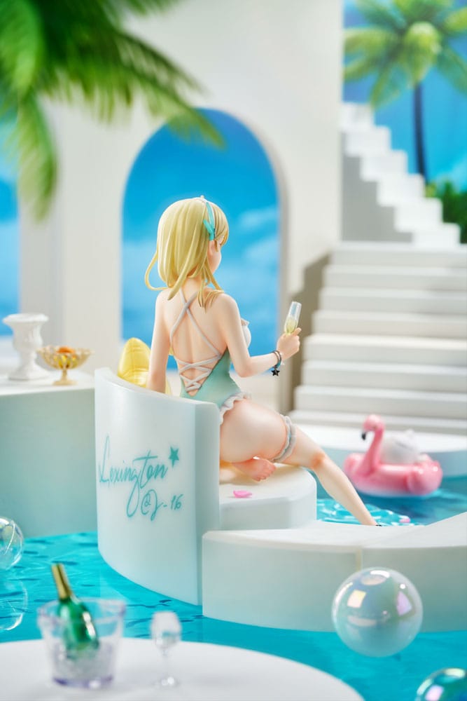 Senkan Shoujo R Estatua PVC 1/7 Lexington (CV-16) Summer of Ingleside Ver. 19 cm   