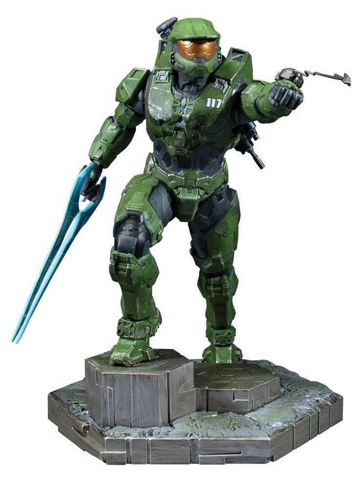 Halo Infinite Estatua PVC Master Chief & Grappleshot 26 cm