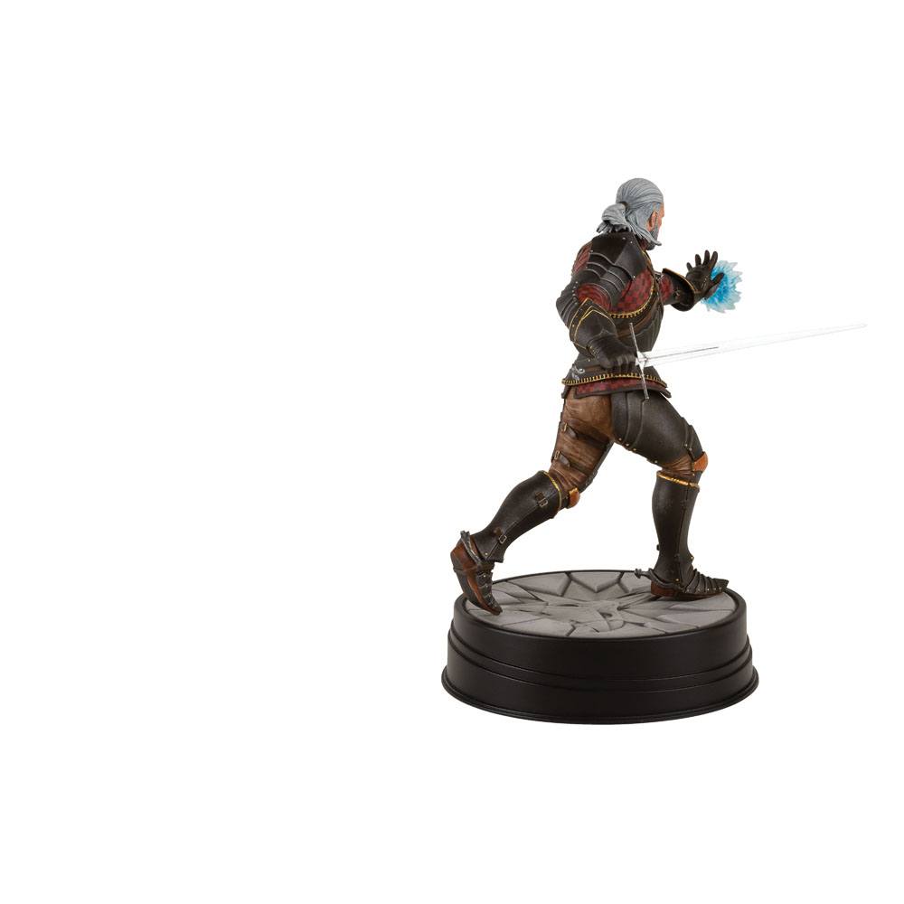 Witcher 3 Wild Hunt Estatua PVC Geralt Toussaint Tourney Armor 20 cm