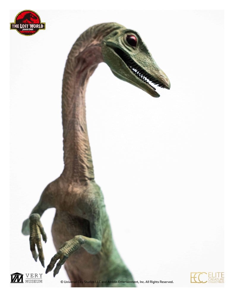 Jurassic Park 2: el mundo perdido Estatua 2/3 Compsognathus Bronze 28 cm