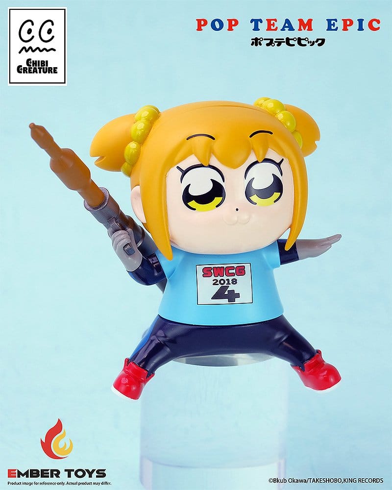Pop Team Epic Pack de 2 Figuras Vinyl Chibi Creature POPUKO & PIPIMI: Skeleton Competition Ver.