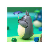Mi vecino Totoro Figura de fondo redondo Big Totoro with leaf 7 cm